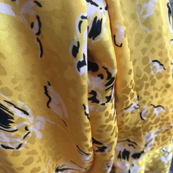 SOLD Silky Zara Floral Summer Mini Dress - Picture 7 of 7